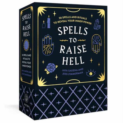 Spells to Raise Hell Cards: 50 Spells and Rituals to Reveal Your Inner Power