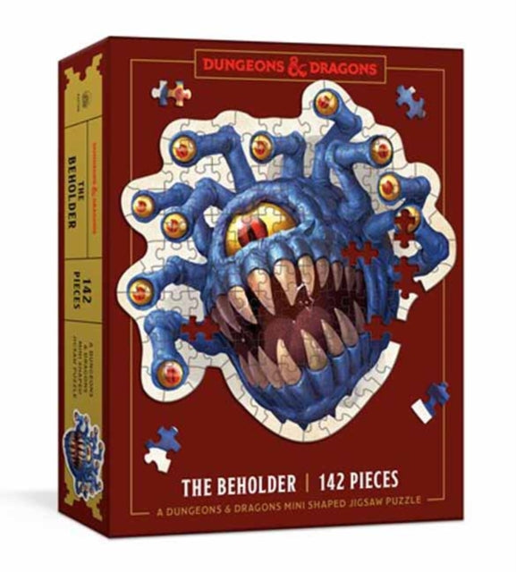 Dungeons  Dragons Mini Shaped Jigsaw Puzzle The Beholder Edition