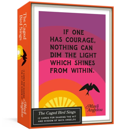The Caged Bird Sings Note Cards