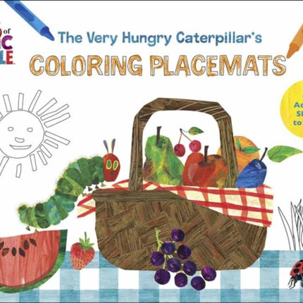 The Very Hungry Coloring Placemats