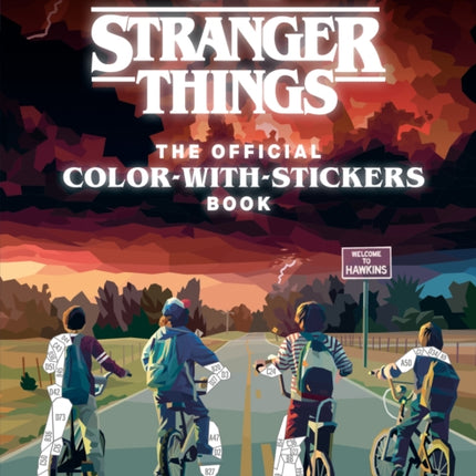 Stranger Things The Official ColorwithStickers Book