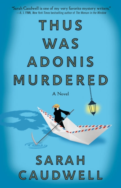 Thus Was Adonis Murdered: A Novel