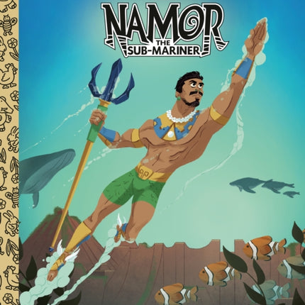 Namor the Sub-Mariner Little Golden Book (Marvel)