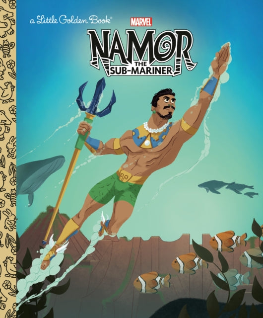 Namor the Sub-Mariner Little Golden Book (Marvel)