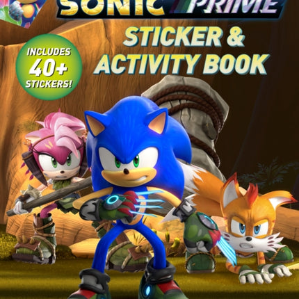 Sonic Prime Sticker  Activity Book