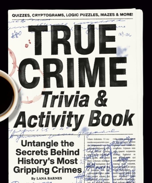 True Crime Trivia  Activity Book