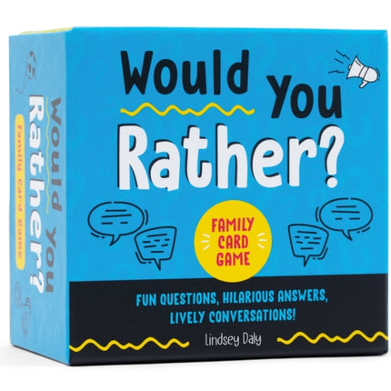 Would You Rather? Family Card Game: Fun Questions, Hilarious Answers, Lively Conversations