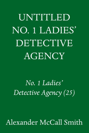 Untitled No. 1 Ladies Detective Agency 26