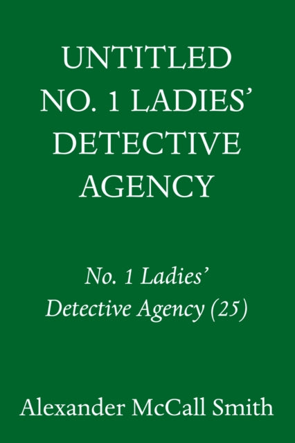 Untitled No. 1 Ladies Detective Agency 26