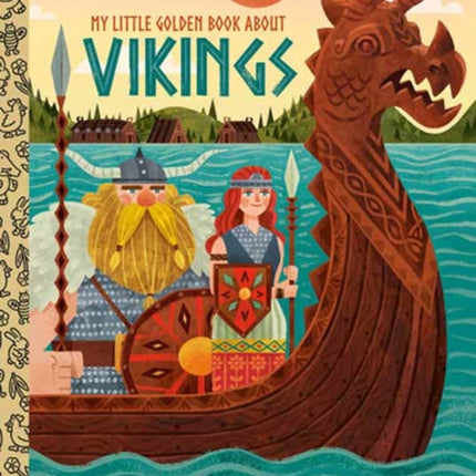 My Little Golden Book about Vikings