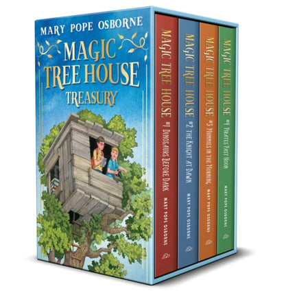 Magic Tree House 1-4 Treasury Boxed Set