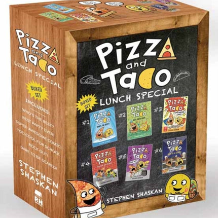 Pizza and Taco Lunch Special: 6-Book Boxed Set: Books 1-6 (A Graphic Novel Boxed Set)