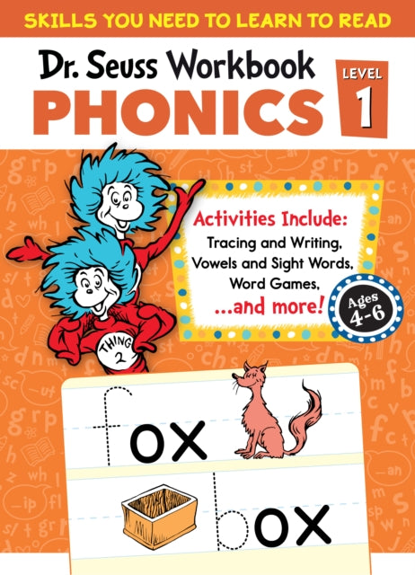 Dr. Seuss Phonics Level 1 Workbook