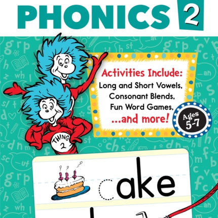 Dr. Seuss Phonics Level 2 Workbook
