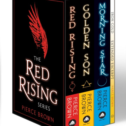 Red Rising 3-Book Box Set: Red Rising, Golden Son, Morning Star, and an exclusive extended excerpt of Iron Gold