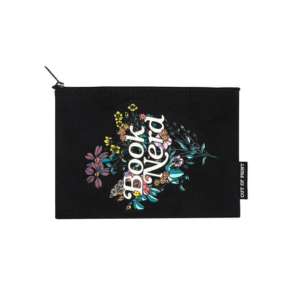 Book Nerd Floral Pouch