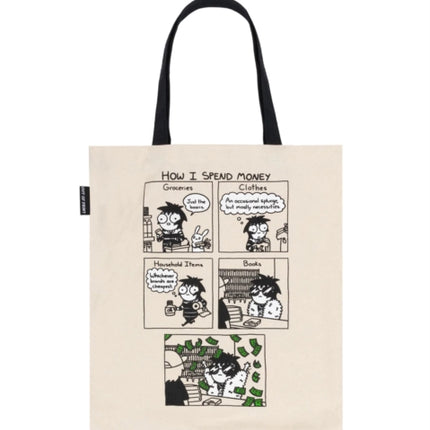 Sarah's Scribbles: How I Spend Money Tote Bag