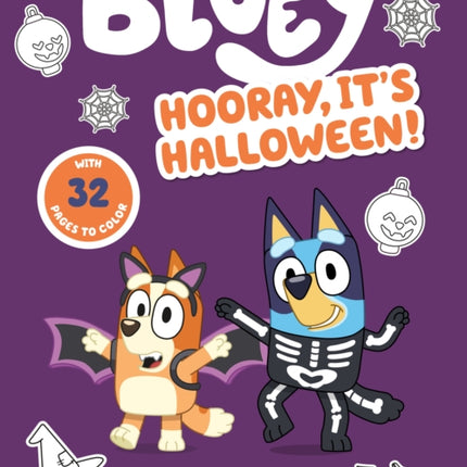 Bluey Hooray Its Halloween A Coloring Book