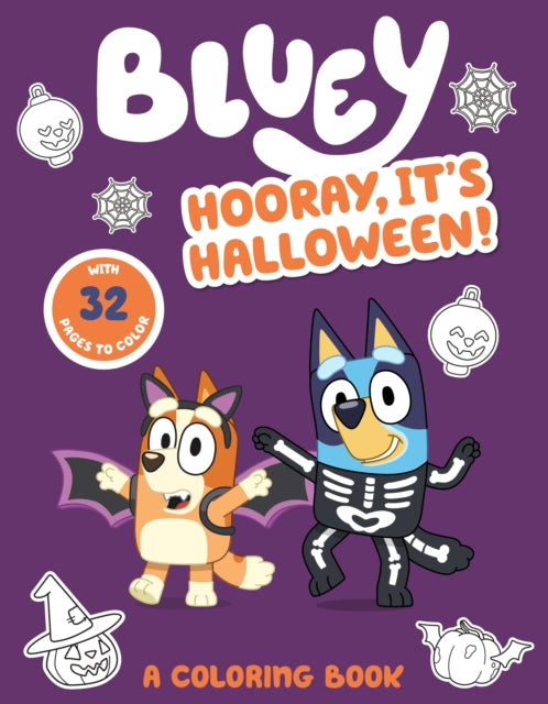 Bluey Hooray Its Halloween A Coloring Book