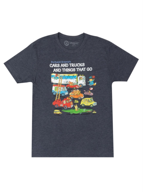 Richard Scarry Cars and Trucks and Things That Go Unisex TShirt Small