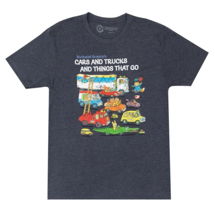Richard Scarry Cars and Trucks and Things That Go Unisex TShirt XLarge