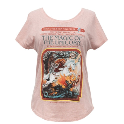 Choose Your Own Adventure The Magic of the Unicorn Womens Relaxed Fit TShirt XXXLarge