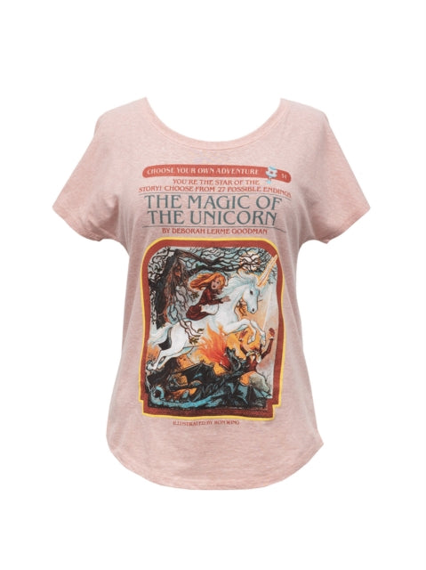 Choose Your Own Adventure The Magic of the Unicorn Womens Relaxed Fit TShirt XXXLarge