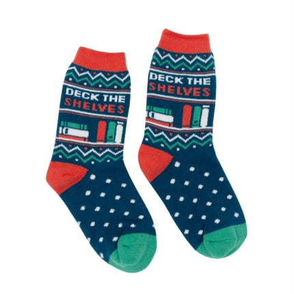 Deck the Shelves Cozy Socks  Small