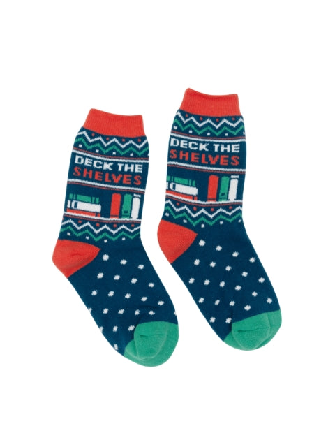 Deck the Shelves Cozy Socks  Small