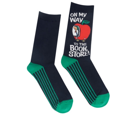 Richard Scarry On My Way to the Bookstore Socks  Small