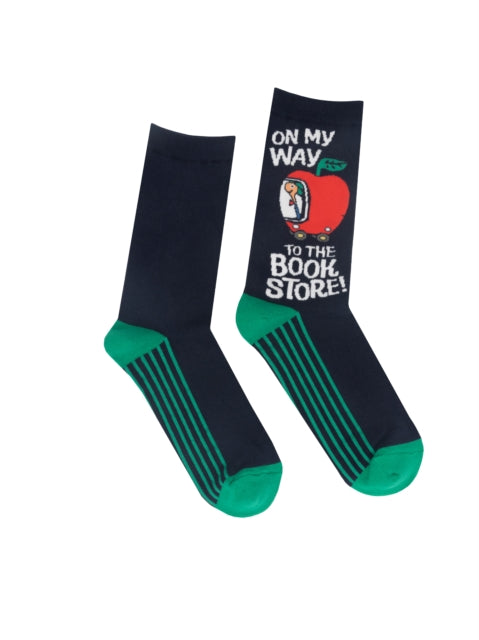 Richard Scarry On My Way to the Bookstore Socks  Small