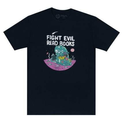 Fight Evil Read Books 2023 Design Unisex TShirt XXLarge
