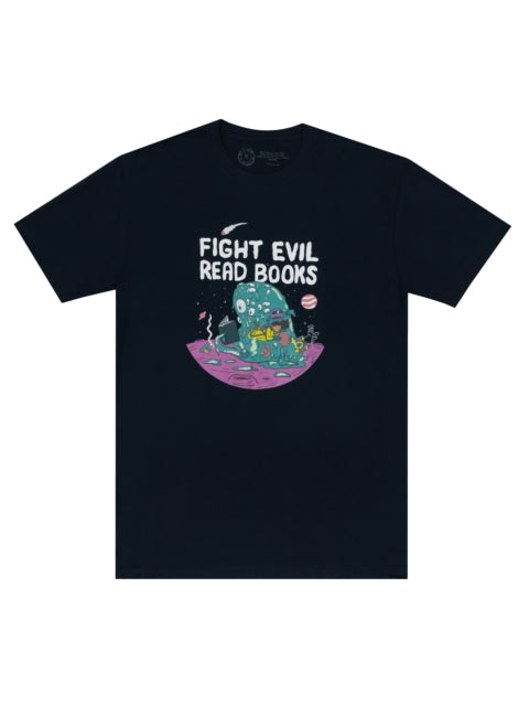 Fight Evil Read Books 2023 Design Unisex TShirt XXLarge