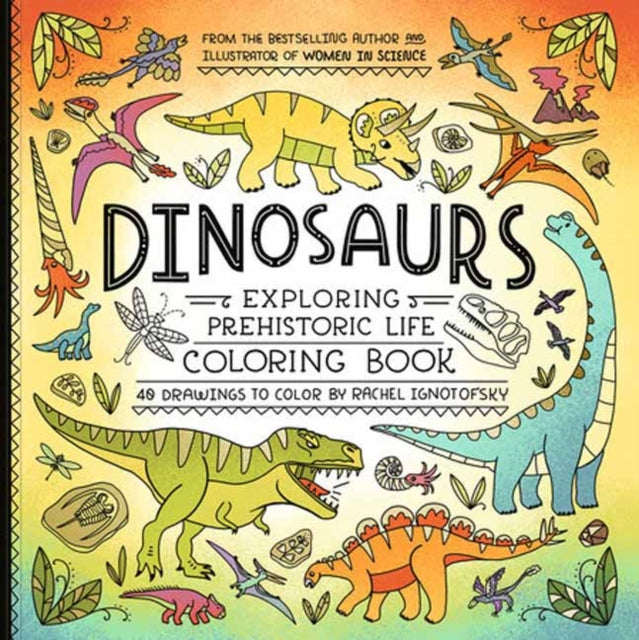 Dinosaurs Science and Nature Coloring Book