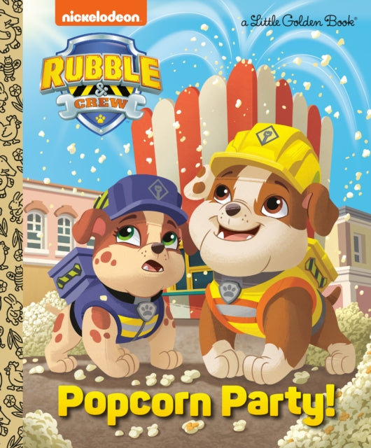 Popcorn Party Paw Patrol Rubble  Crew