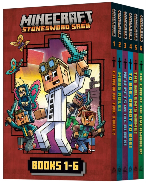 Minecraft Stonesword Saga Chapter Book Boxed Set Minecraft Stonesword Saga