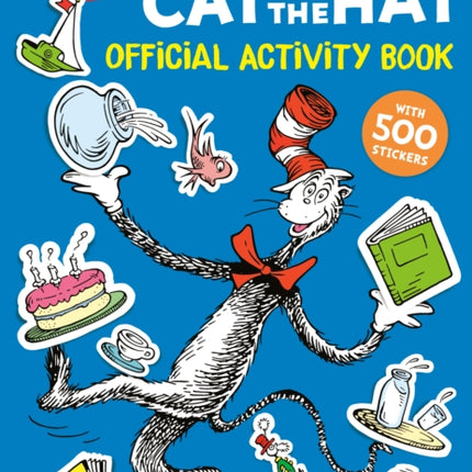 Dr. Seuss The Cat in the Hat Official Activity Book with 500 Stickers