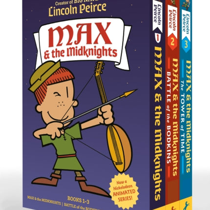 Max and the Midknights Paperback 3Book Boxed Set