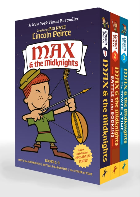 Max and the Midknights Paperback 3Book Boxed Set
