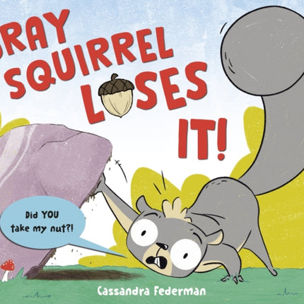 Gray Squirrel Loses It