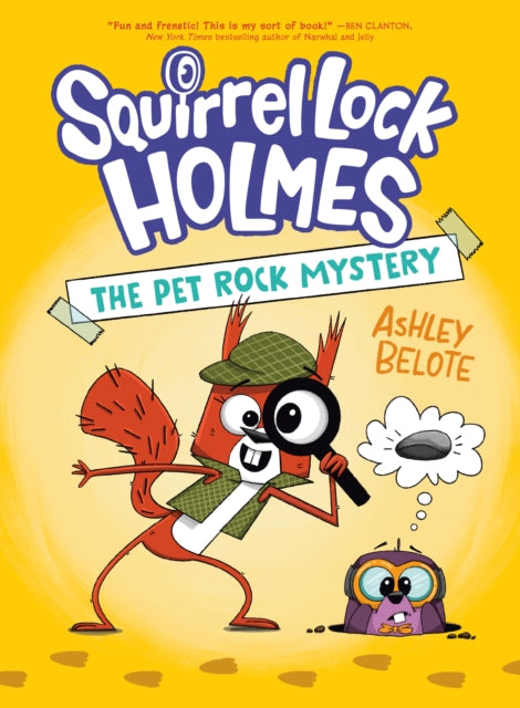 Squirrel Lock Holmes 1 The Pet Rock Mystery