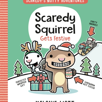 Scaredy Squirrel Gets Festive