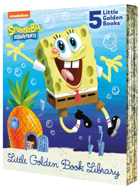 SpongeBob SquarePants Little Golden Book Library SpongeBob SquarePants