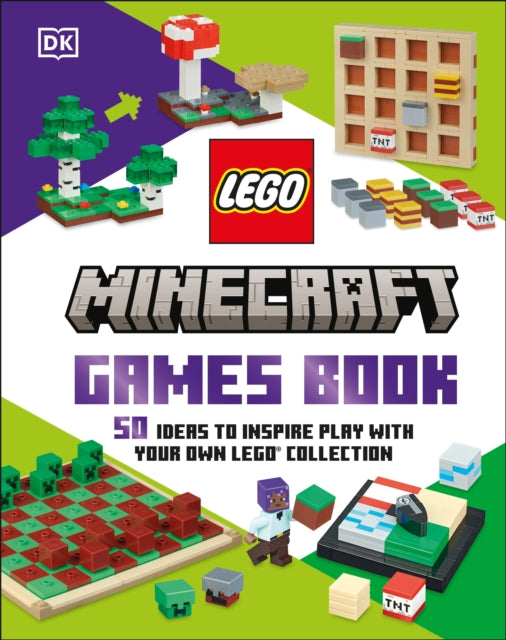 LEGO Minecraft Games Book Library Edition