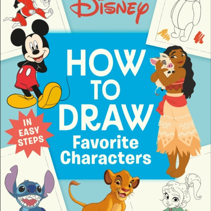 Disney How to Draw Favorite Characters