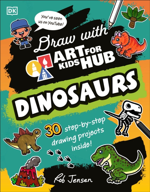 Draw with Art for Kids Hub Dinosaurs