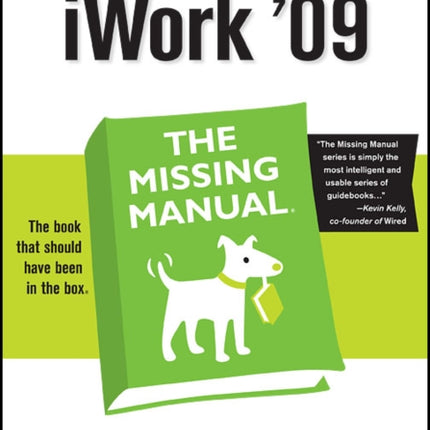 iWork '09: The Missing Manual