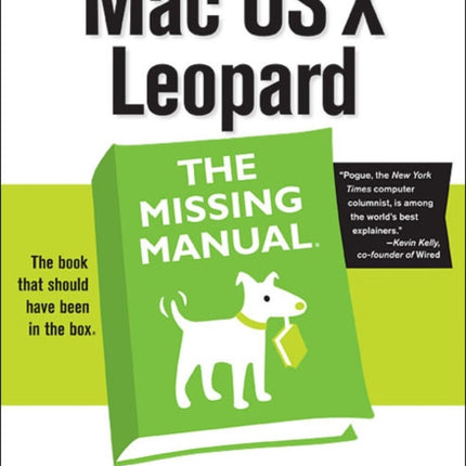 Mac OS X Leopard: The Missing Manual