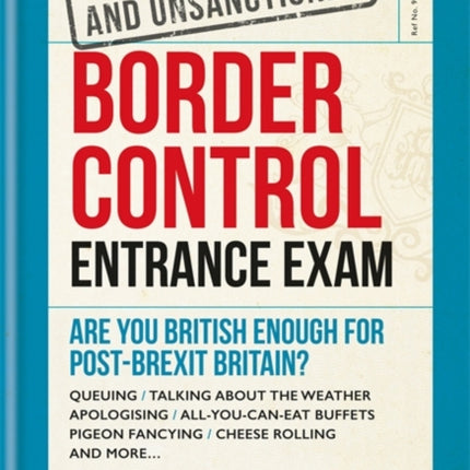 Border Control Entrance Exam