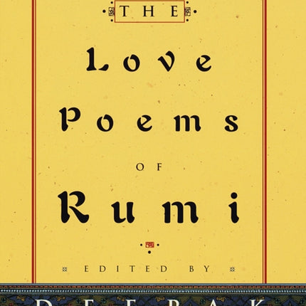 The Love Poems of Rumi